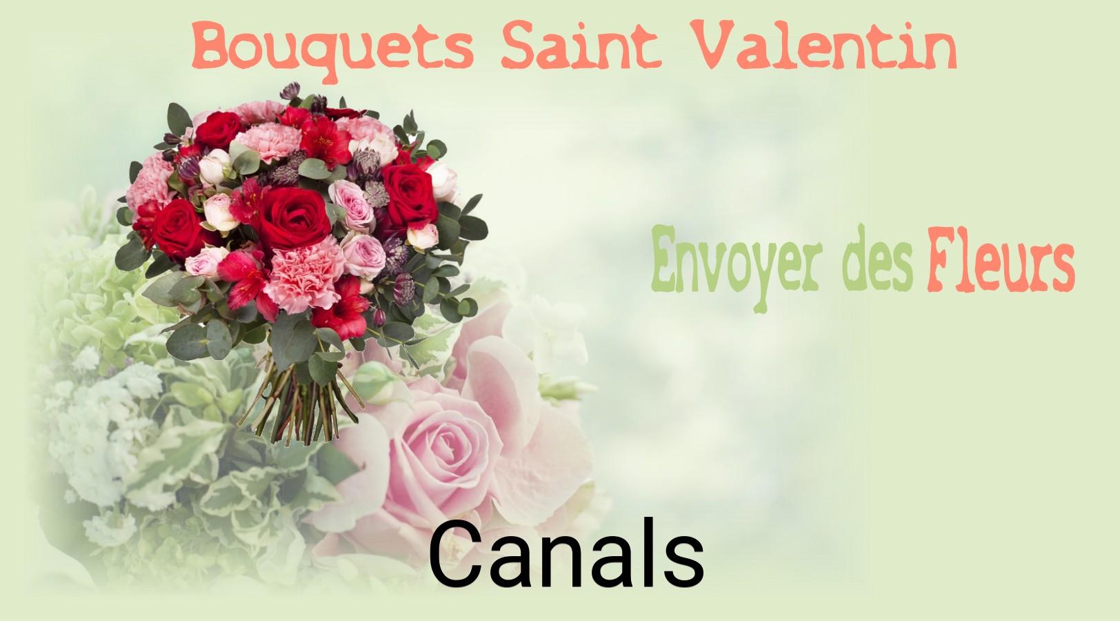 Roses de Saint-Valentin livrées à Canals
